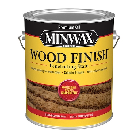 Wood Finish Gal 71008 Early American Penetrating Oil-Based Wood Stain 71008000