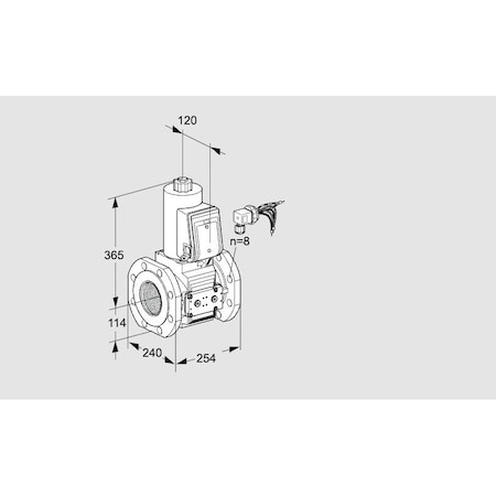 Honeywell Kromschroder VAS9125F05NAE/PP/EP KS88204810