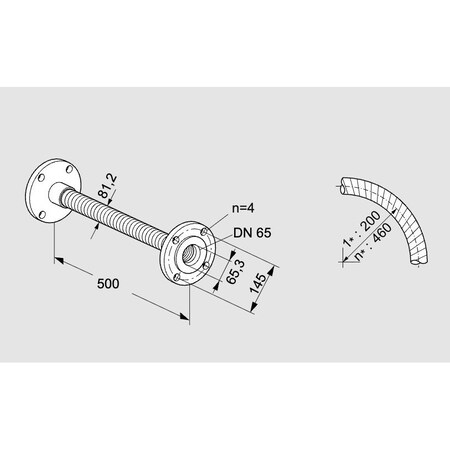 Honeywell Kromschroder TB, FLX, SS, ES 65F500 KS03263085
