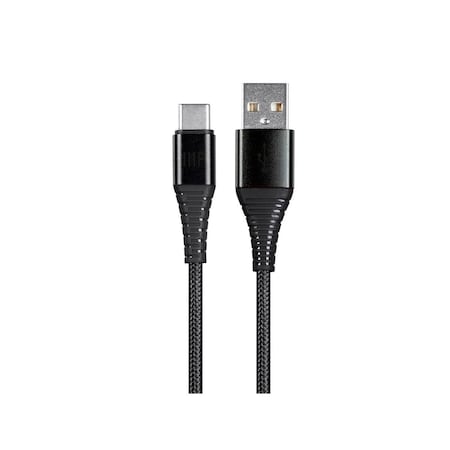 Monoprice AtlasFlex Series Durable USB 2.0 Type-C to Type-A Charge & Sync Kevlar 31203