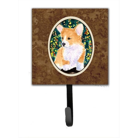 Carolines Treasures 4.25 x 6 in. Corgi Leash Or Key Hook SS8967SH4