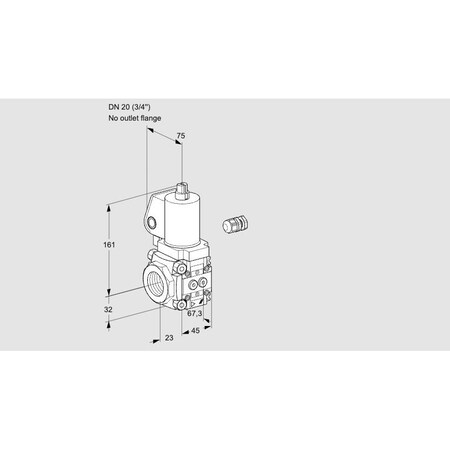 Honeywell Kromschroder VAS120/-R/NPGL KS88032486