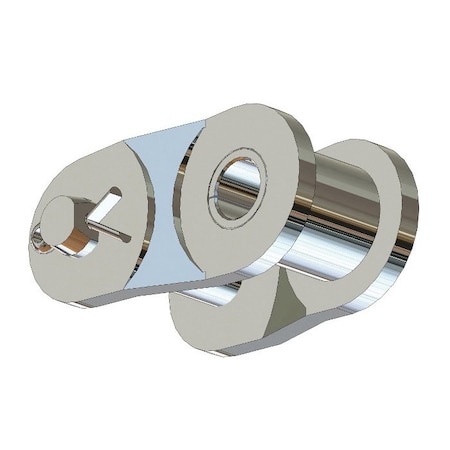 Senqcia Ultra-Max Single Strand Cottd Off Link, 80SS600 chain, 1P, .312 Pin, 600 SS 80SS600UMOL