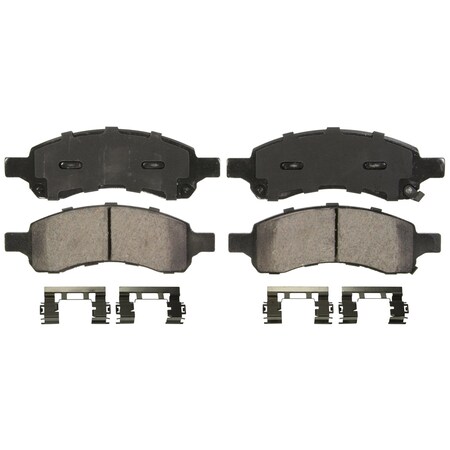Wagner Brake QuickStop Front Disc Brake Pad Set Ceramic, ZD1169