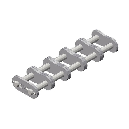 Senqcia Inspire Series SBR 80-5CL Five Strand Cottd Connecting Link, 80-5 chain, 1P, 6.02 OAW, .312 Pin S-80-5CL