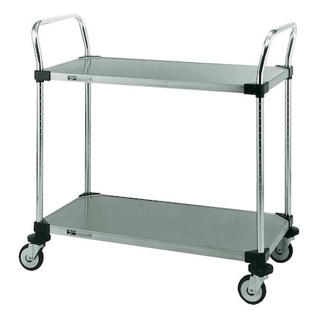 Metro Utility Cart, Solid Shelf MW104