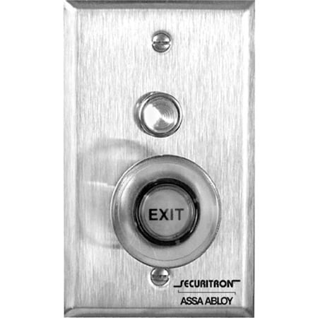 Securitron Push to Exit Button, Wall Mounted PB