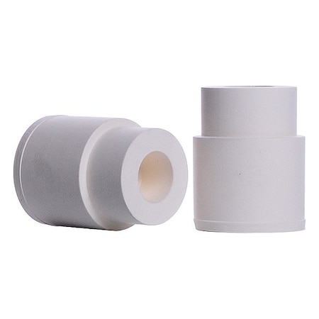 Kimble Chase Stopper, Isoprene Rubber, White, PK50 774261-0024