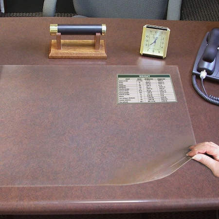 Artistic Second Sight Clear Desk Protectors, No Color AOPSS1924