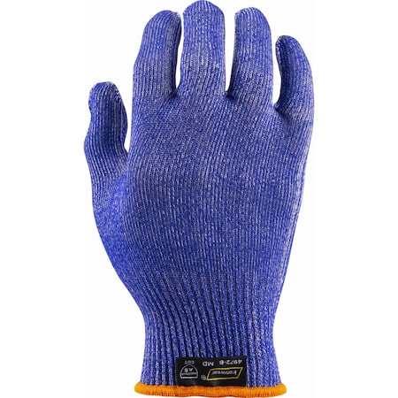 Ironwear 13 Gauge Multi Fiber Knit A5 Cut Resistant Glove, Black, Medium 4972-B-MD