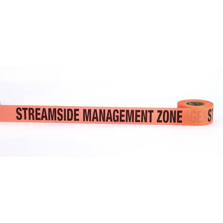 Mutual Industries FLAGGING TAPE STREAMSIDE ZONE ORANGE, 9PK 16003-445