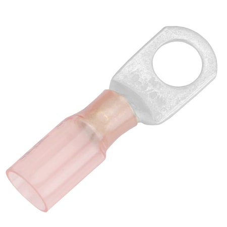 Pacer Group Pacer 8 AWG Heat Shrink Ring Terminal - 3/8in Stud Size - 25 Pack TE8-38R-25
