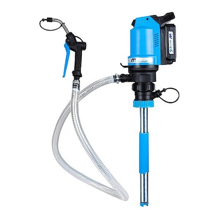 Macnaught BattOperatedPump, 5ftSteelRein.PVCHose BP20S-UNU