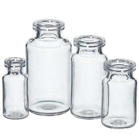 Nalgene Vials, 58 mm H, PETG, Colorless, PK612 342030-0020