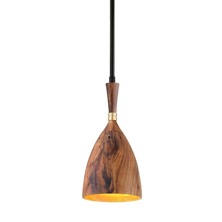 Corbett Lighting Utopia 1 Light Pendant 6 In. Soft Black 280-41-SBK