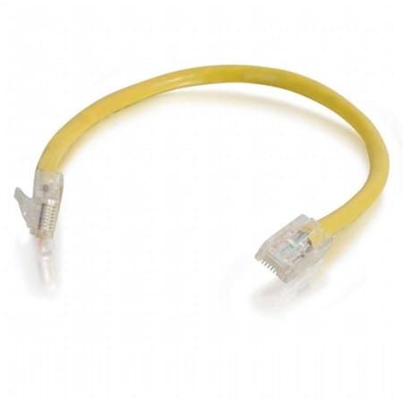 Cb Distributing Cables To Go - 2ft Cat5e Non-Booted Unshielded - UTP - Network Patch Cable - Yellow ST256923