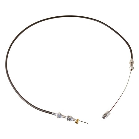 Lokar TC1000LS1U HiTech Throttle Cable Kit Black LOKTC-1000LS1U