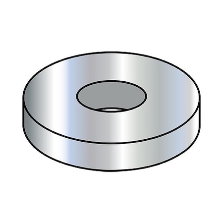 Zoro Select #12 S A E Flat Washer Zinc, 1 BOX OF 25 POUNDS 12WSAE