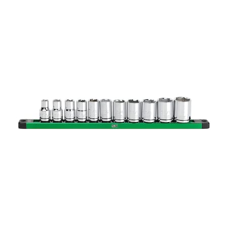 Sk Professional Tools Drive SAE Chrome Socket Set 1/2", 11 pc SK01342