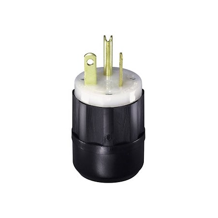 Leviton Industrial Grade Plug 20 Amp, 125 Volt 5366-B