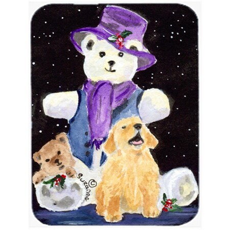 Carolines Treasures Golden Retriever Glass Cutting Board- Large SS8954LCB