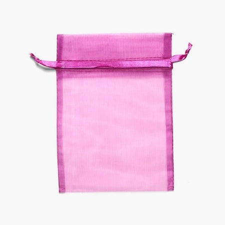 Nashville Wraps Violet Sheer Organza Bags, 5x7, 10PK B952467