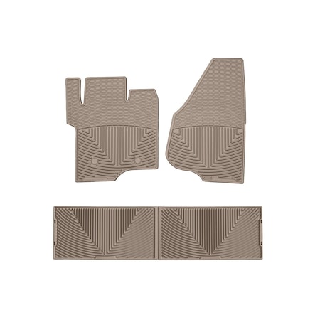 Weathertech Tan, Front and Rear All Weather Floor Mats WTFT192207
