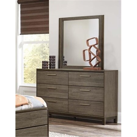 Homelegance Vestavia Collection Dresser- Grey - 59 x 15.75 x 35.75 in. 1936-5