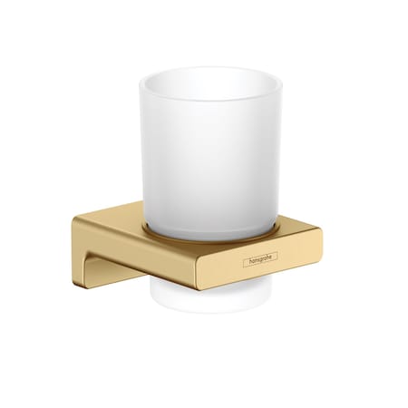 Hansgrohe AddStoris Tumbler in Brushed Gold Optic 41749250