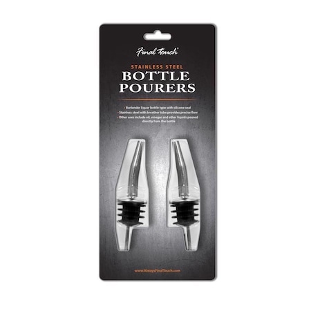 Final Touch BOTTLE POURER SS/S, 2PK FTA7003-15