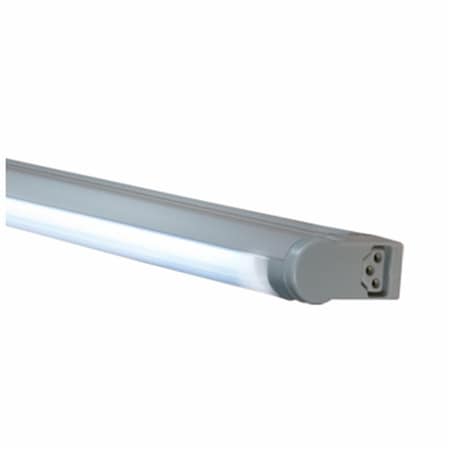 Gorgeousglow SG5A-6-64-SV 3 Wire Grounded Adjustable T5 Sleek Plus - Fluorescent 6W Undercabinet Fixture, Silver GO953389