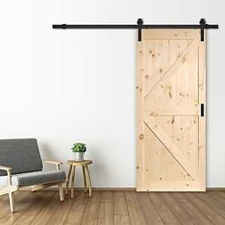 Renin ES52-B1-PN-1PN-03 Barn Door, Pine Door 3480