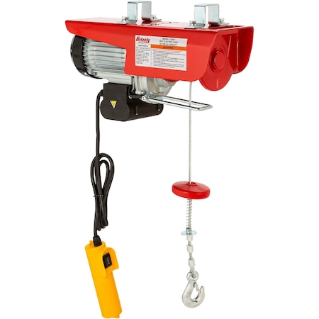 Grizzly 39ft Electric Hoist with 1760 lb. Capacity T32427