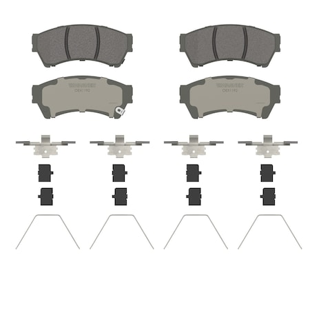Wagner Brake OEX Front Disc Brake Pad Set Premium Ceramic,  OEX1192