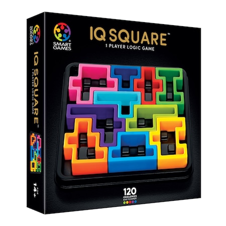 Smartgames IQ Deluxe: Square 1 Player Logic Game SG 312