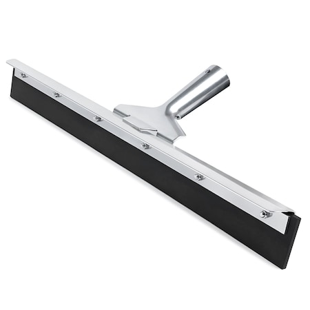 Dsv Standard Garage Floor Squeegee 18 in, Neoprene Blade Asphalt Squeegee, Taper Pole Connection 87318-Z