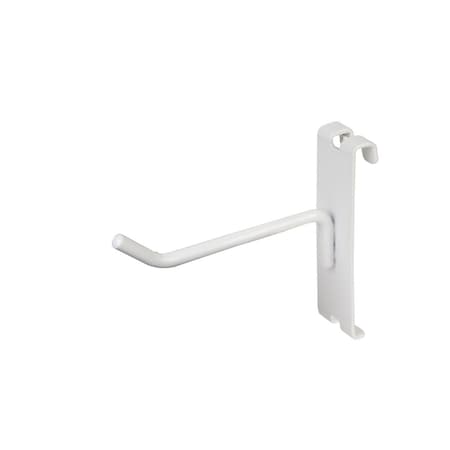 Luggage Loader WTE-H4 4 in. Grid Hook, White - Semigloss LU2570336