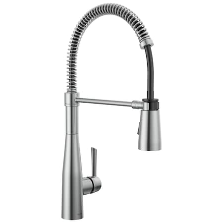 Delta Essa Single-Handle Pull-Down Spring Kitchen Faucet 9613-AR-DST