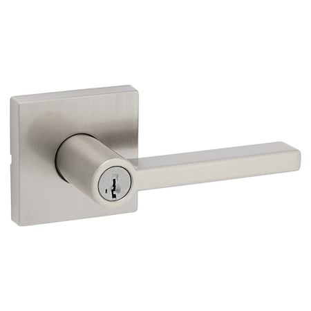 Kwikset 156HFL SQT15 Entry Lever, Metal, Satin Nickel 740HFL SQT-15