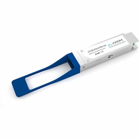 Axiom 100GBASE-LR4 QSFP28 TRANSCEIVER - Q100LR4LCFIN-AX