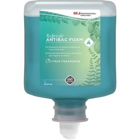 Sc Johnson Professional Refresh Soap, 1 l, Cartridge, Antibacterial, Green, Invigorating Citrus ANT1L