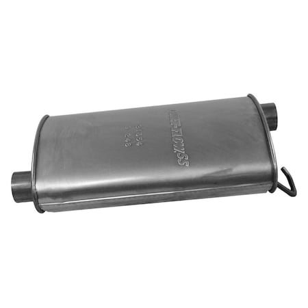 Walker 21354 Quiet-Flow Stainless Steel Oval Aluminized Exhaust Muffler for 1998-2004 Ford Mustang W22-21354