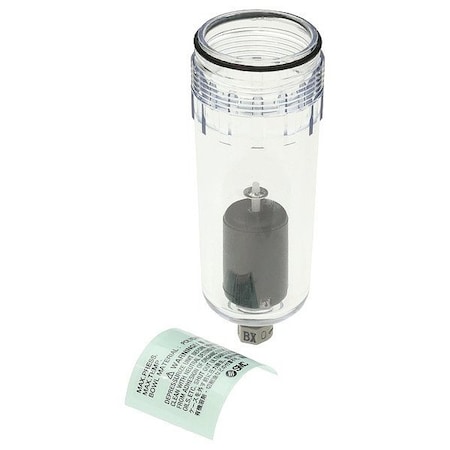 Smc FRL Replacement Bowl, Polycarbonate AD27-D