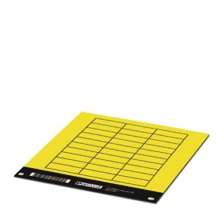 Phoenix Contact LS-EMLP 45X15 YE Device marker Sheet 0831748
