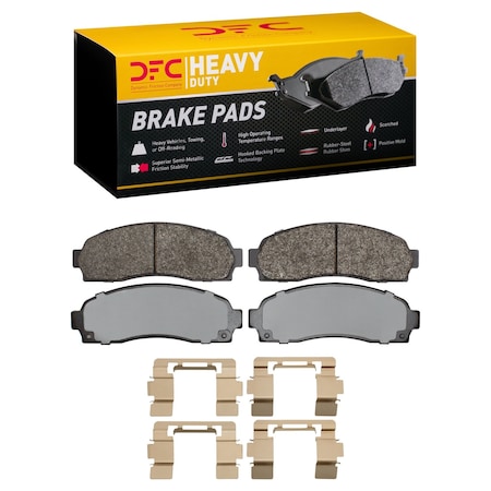 Dfc Heavy Duty Disc Brake Pad Set,  1214-0833-01