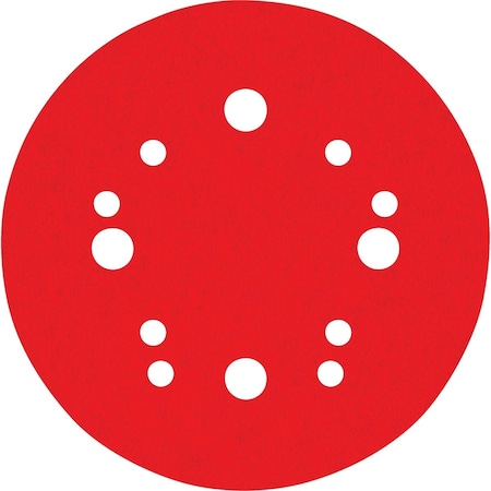 Diablo 5'' 60-Grit Universal Hole Pattern Vented Sanding Disc with Hook and Lock Backing, 50PK DCD050060H50G