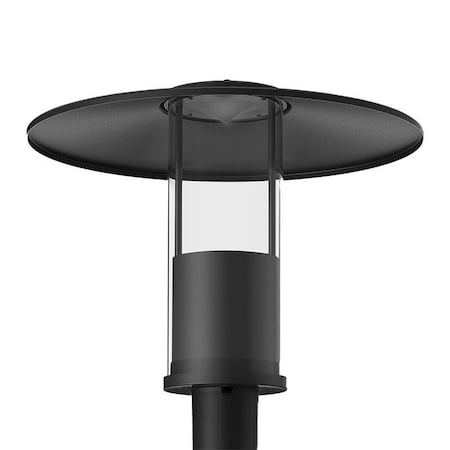 Westgate TOP-HAT GARDEN POST-TOP SELECTABLE 12/20/30/40W 30/40/50K, 2-3/8 POLES, 85D BEAM, BK, 30K/40K/50K GPH-12-40W-MCTP-BK