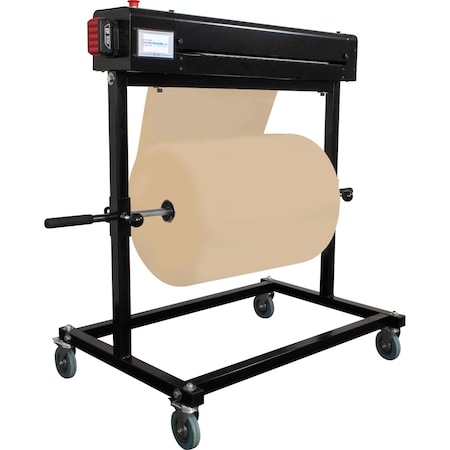 Encore Packaging Paper Bubbler Automatic Sheet Cutter with Bi-Support Stand - 48" EP-6487-48
