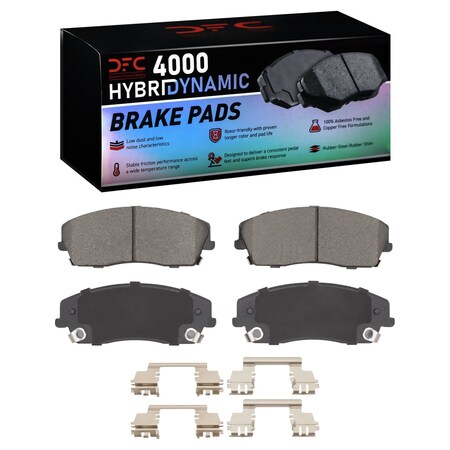 Dfc 4000 HybriDynamic, Disc Brake Pad Set,  4000-1056-01