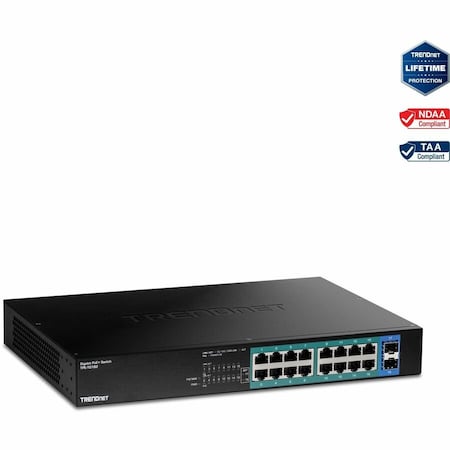 Trendnet 18-PORT GIGABIT POE+ SWITCH 240W TPE-TG182